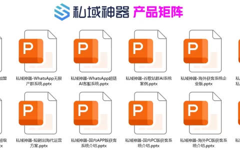 私域神器产品矩阵：满足出海业务找流量的所有需求