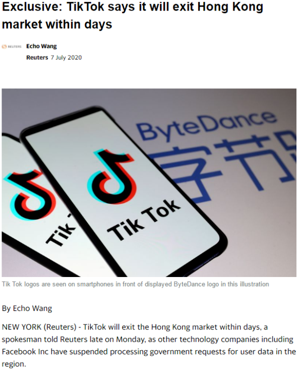 TikTok或在美国被禁，张一鸣的全球化迎来梦醒时分