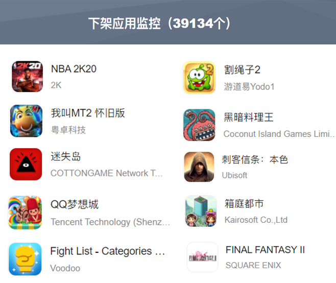 App Store单日下架近 4 万款游戏，腾讯、莉莉丝旗下产品均在列