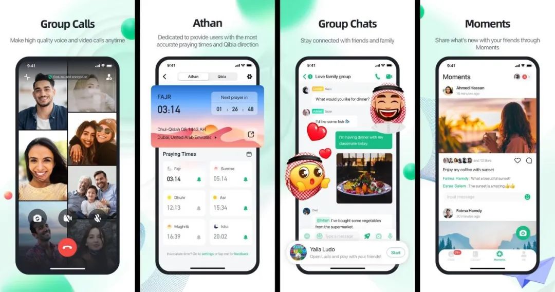 Yalla “腾讯”化，“中东微信”登上中东多地下载榜Top10