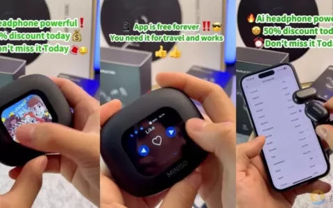 名创优品翻译耳机爆卖800万美金，这世界就是一个巨大的华强北