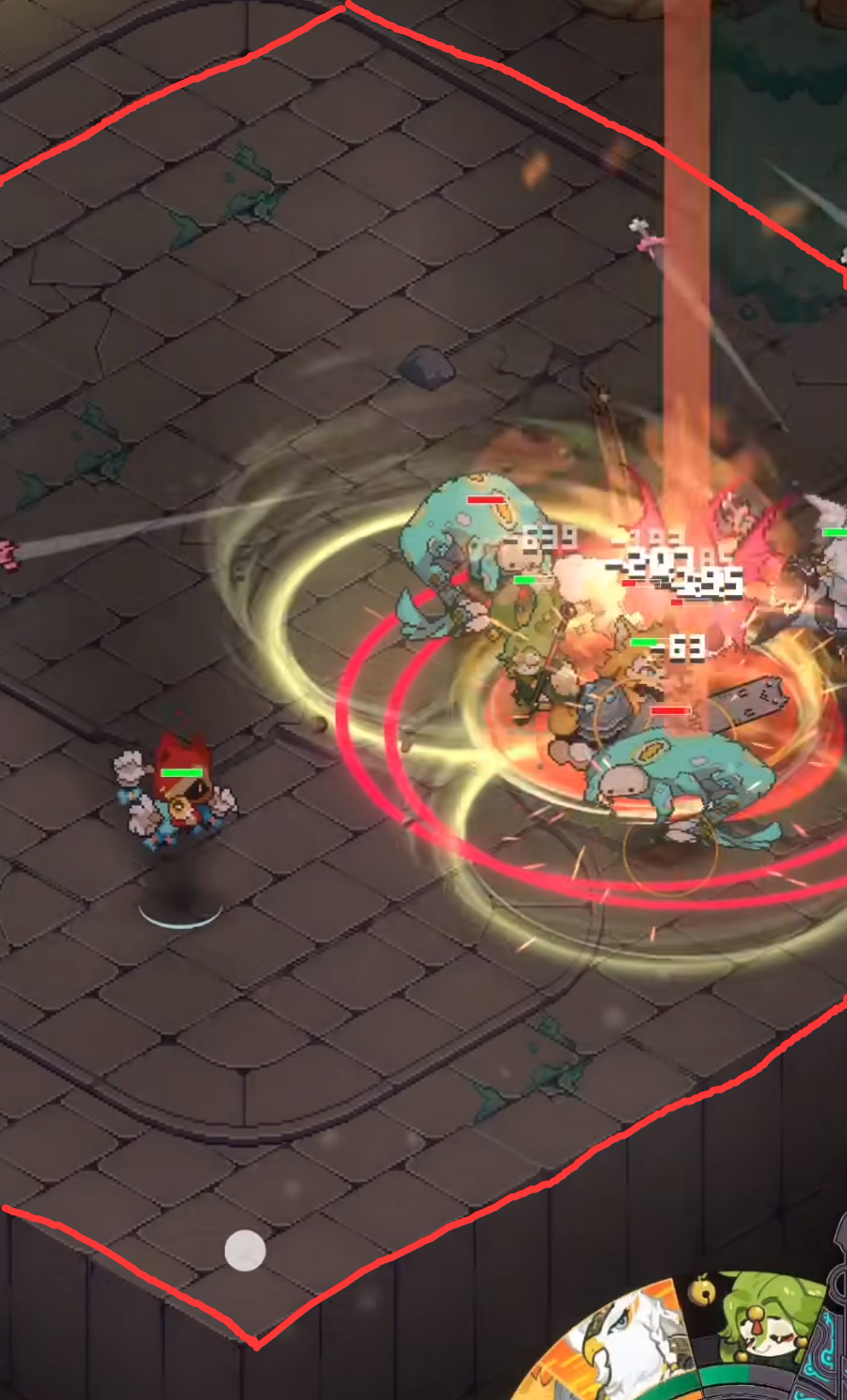 靠美术，如何将横屏地牢探险的游戏装进竖屏的手机里，《黑猫来自天空》是这么做的