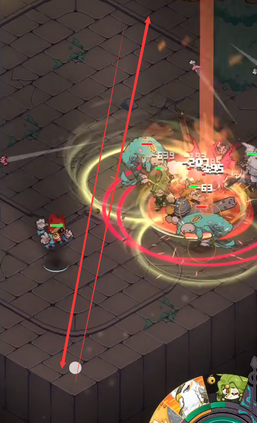 靠美术，如何将横屏地牢探险的游戏装进竖屏的手机里，《黑猫来自天空》是这么做的