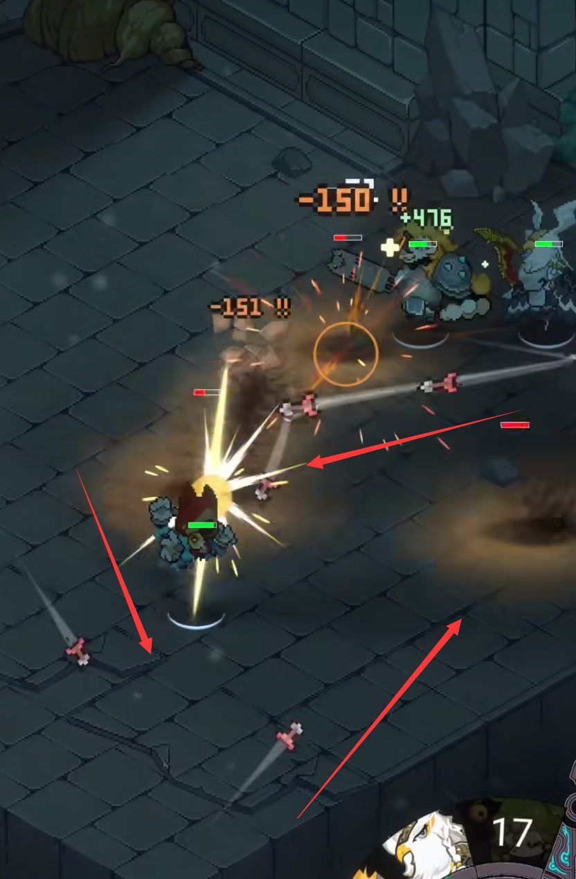 靠美术，如何将横屏地牢探险的游戏装进竖屏的手机里，《黑猫来自天空》是这么做的