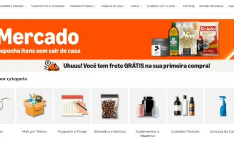 亚马逊巴西上线线上超市Amazon Mercado