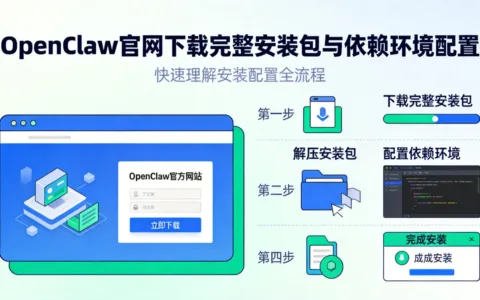 OpenClaw官网下载完整安装包与依赖环境配置